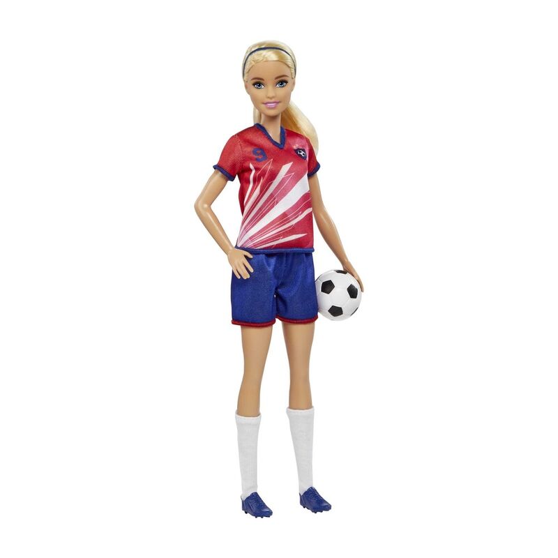 Barbie Fotbollsspelare docka