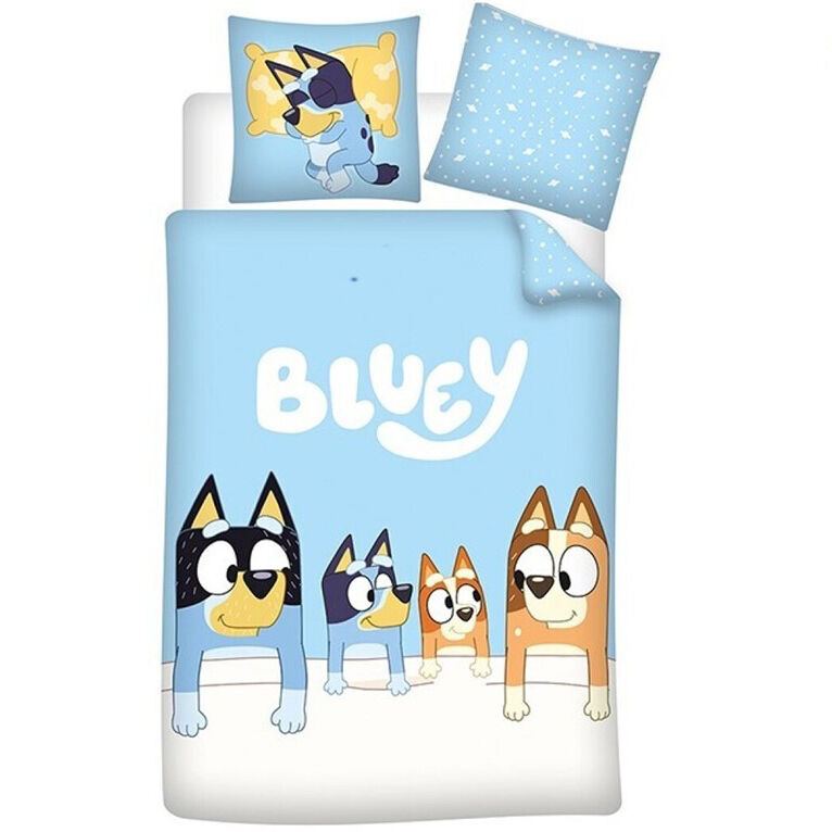 Blåy Polycotton Duvet Cover Set - 90cm