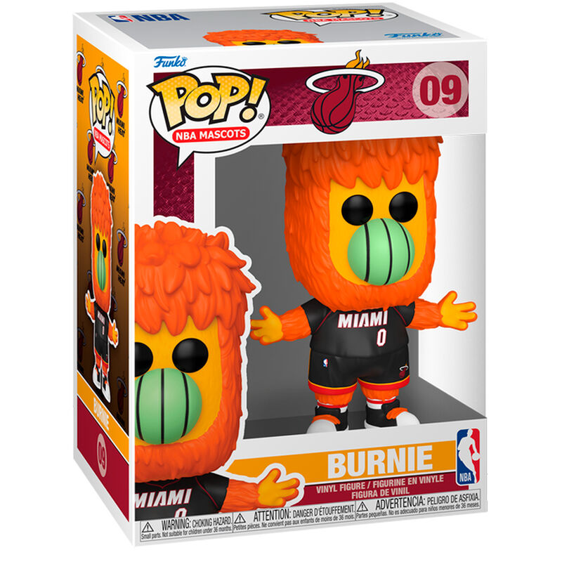 Funko POP NBA Miami Burnie Figur