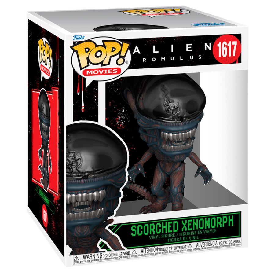 POP Figur Super Alien Romulus Scorched Xenomorph