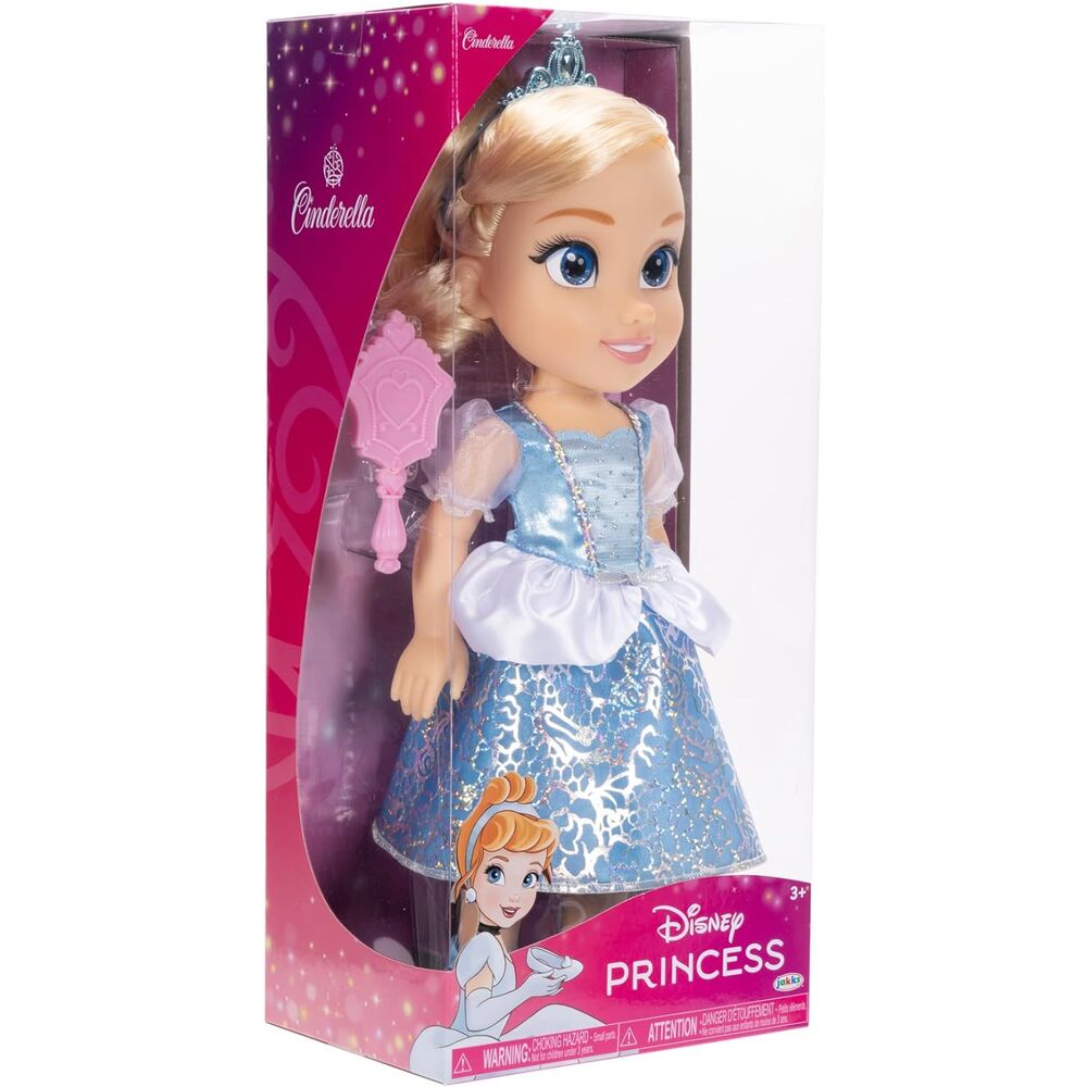 Disney Cinderella - Cinderella docka 38 cm med tillbehör