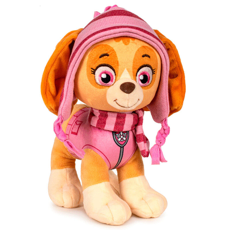 Paw Patrol Skye vinter gosedjur 27cm