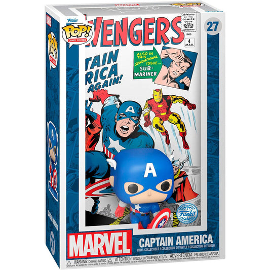POP Figur Comic Cover Marvel Avengers Captain America