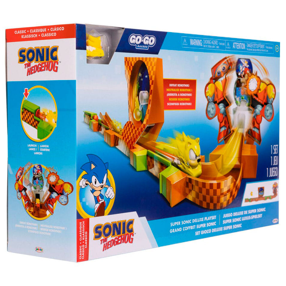 Sonic Go Go Racers Deluxe Playset