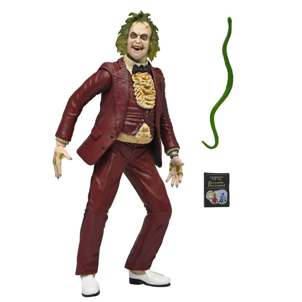 Beetlejuice 1988 Röd Tuxedo Figur 18cm