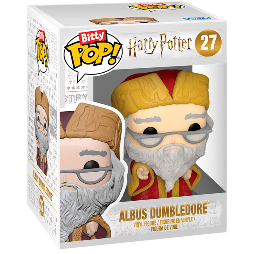 Bitty POP Display Hogwarts Castle med Dumbledore & Luna