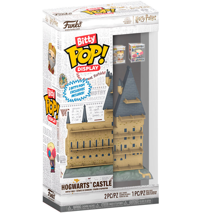 Bitty POP Display Hogwarts Castle med Dumbledore & Luna