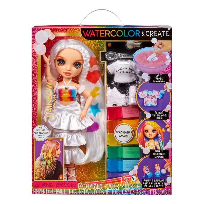 Rainbow High Brunettögd Docka 26 cm