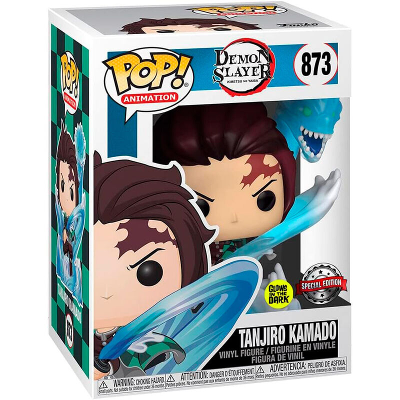 POP-figur Demon Slayer Kimetsu no Yaiba Tanjiro Kamado Exklusiv