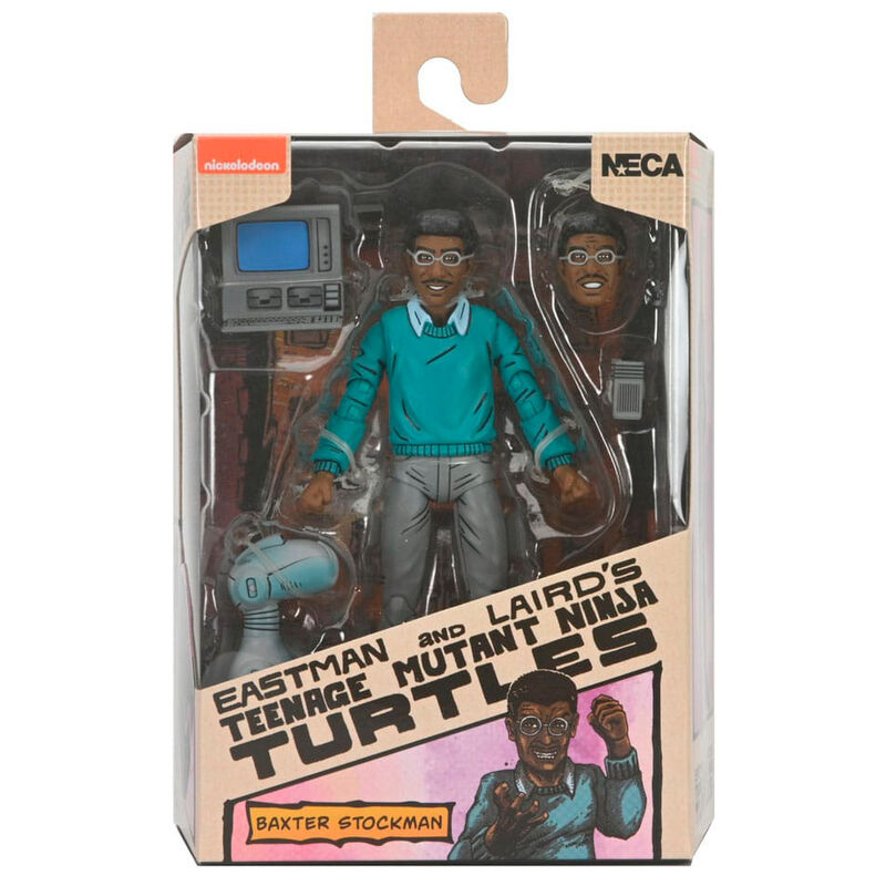 Teenage Mutant Ninja Turtles Mirage Comics Baxter Stockman Figur 18cm