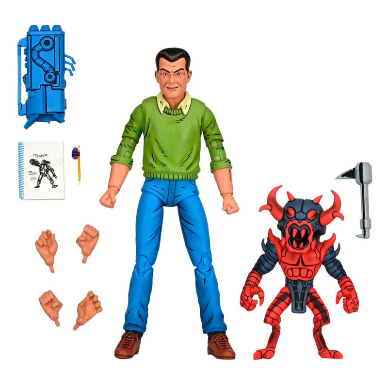 Teenage Mutant Ninja Turtles Mirage Comics Kirby Figur 18cm - Samlarobjekt