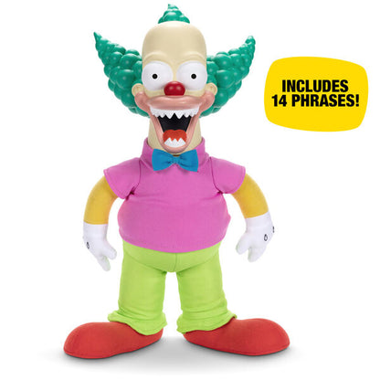 The Simpsons Krusty The Clown Talkande Docka 44 cm