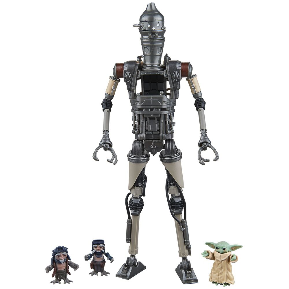 Star Wars The Mandalorian IG-12 & Grogu set figurer 15cm