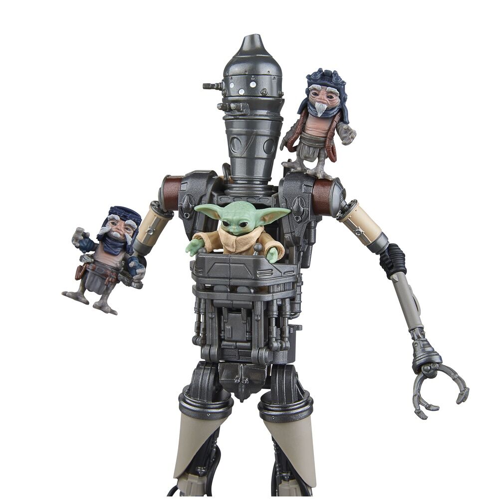 Star Wars The Mandalorian IG-12 & Grogu set figurer 15cm