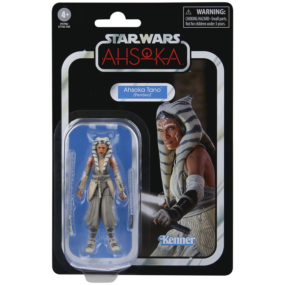 Star Wars Ahsoka Tano Figur 9,5 cm med Ljusvärd