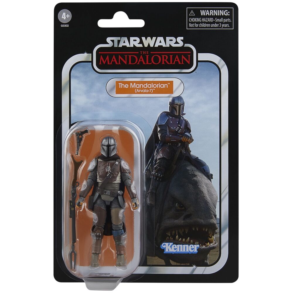 Star Wars The Mandalorian - Blurrg & Mandalorian set 2 figurer 9,5 cm