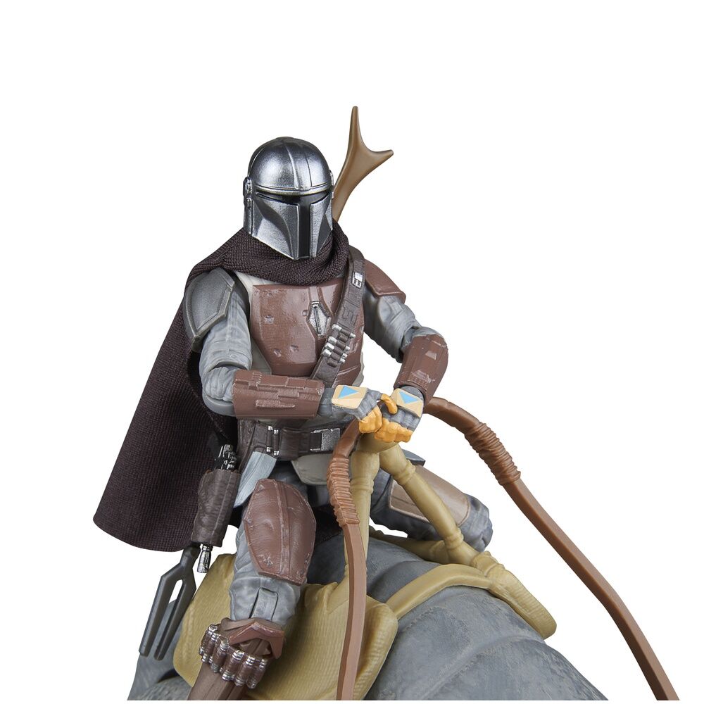 Star Wars The Mandalorian - Blurrg & Mandalorian set 2 figurer 9,5 cm