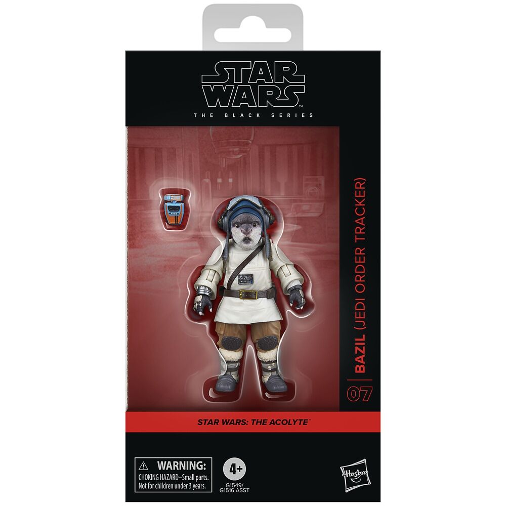 Star Wars The Acolyte Bazil Jedi Order Tracker Figur 15cm
