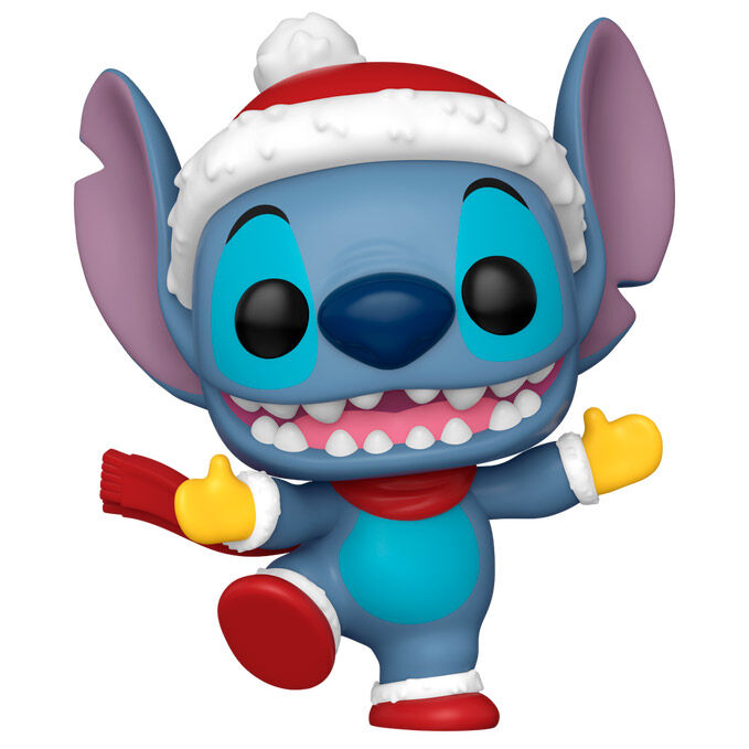 Funko POP Disney Stitch med Jultomte-Hatt - 9cm