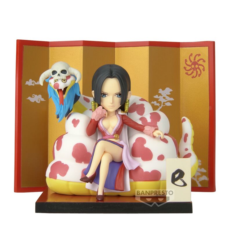 One Piece World Collectable Special Boa Hancock & Salome Figur 6cm