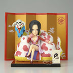 One Piece World Collectable Special Boa Hancock & Salome Figur 6cm