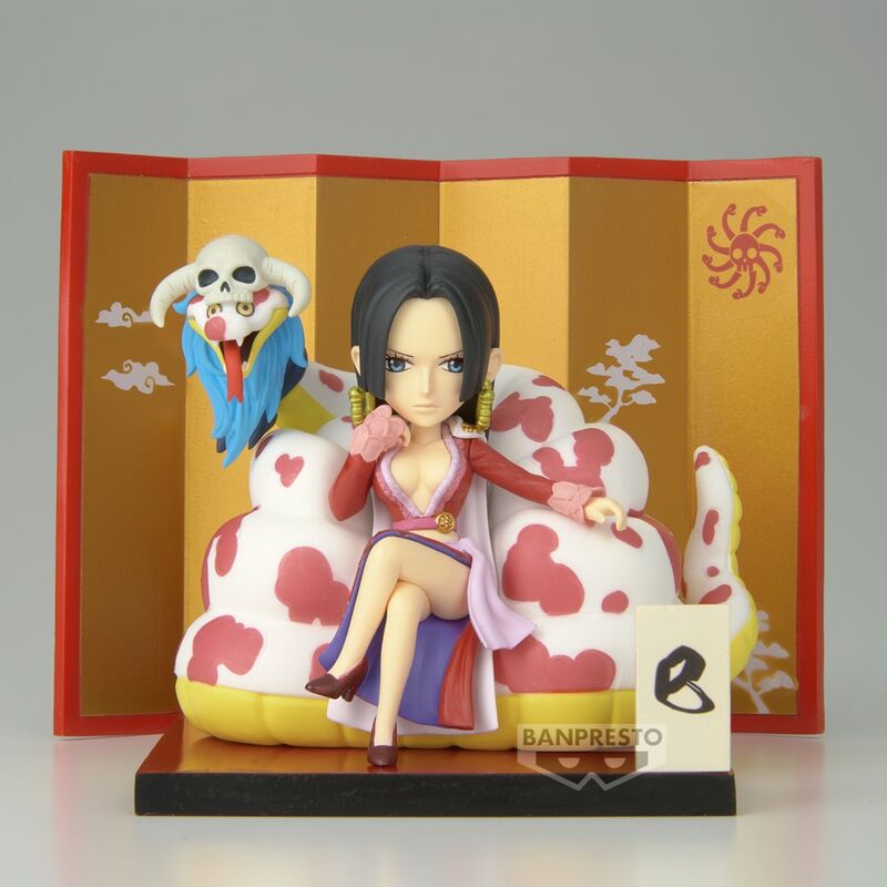 One Piece World Collectable Special Boa Hancock & Salome Figur 6cm