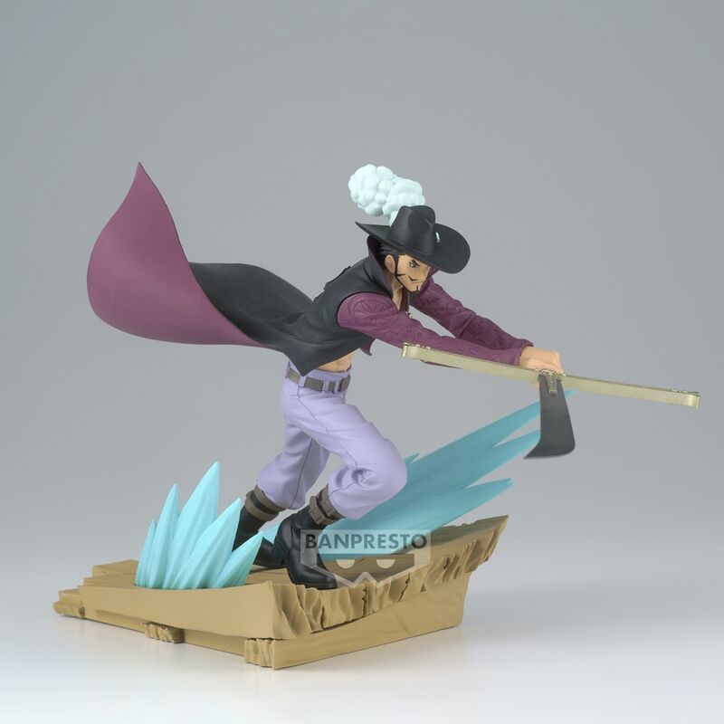 One Piece Senkozekkei Dracule Mihawk Figur 12cm