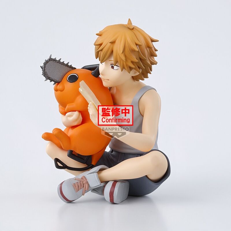 Chainsaw Man Break Time Denji & Pochita Figur 7cm