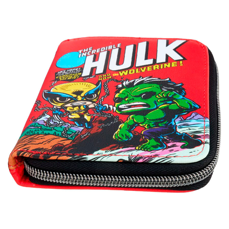 Loungefly Marvel Comic Action Wolverine 50th Anniversary Plånbok