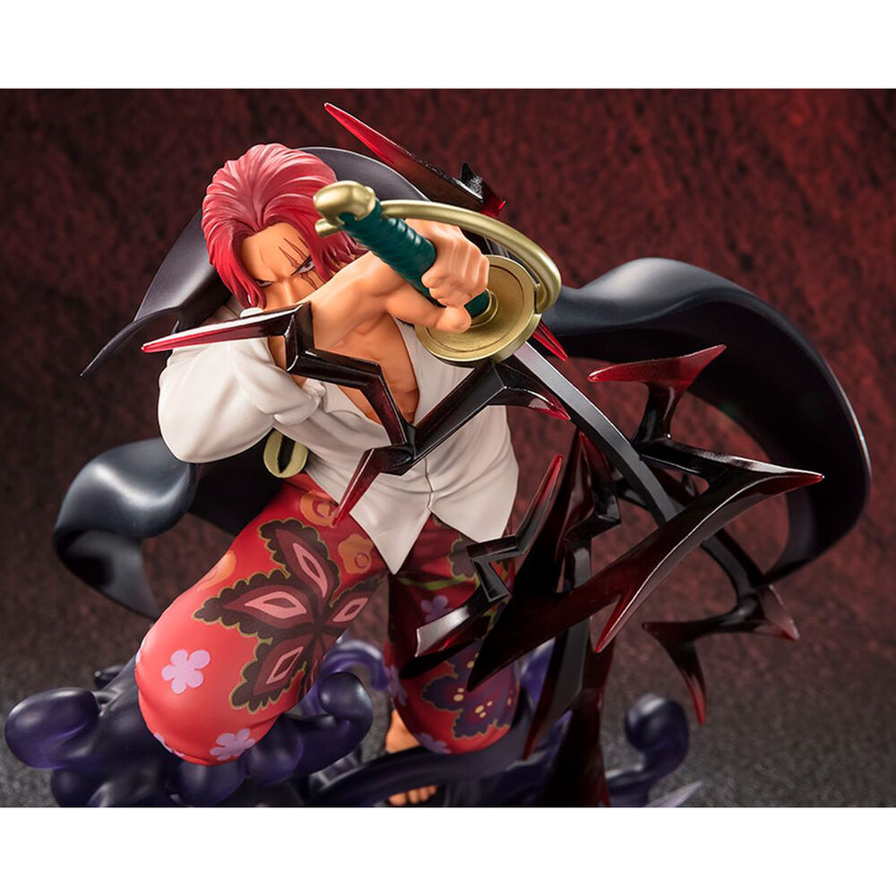 One Piece Shanks Divine Departure S.H Figuarts Zero Figur 20cm