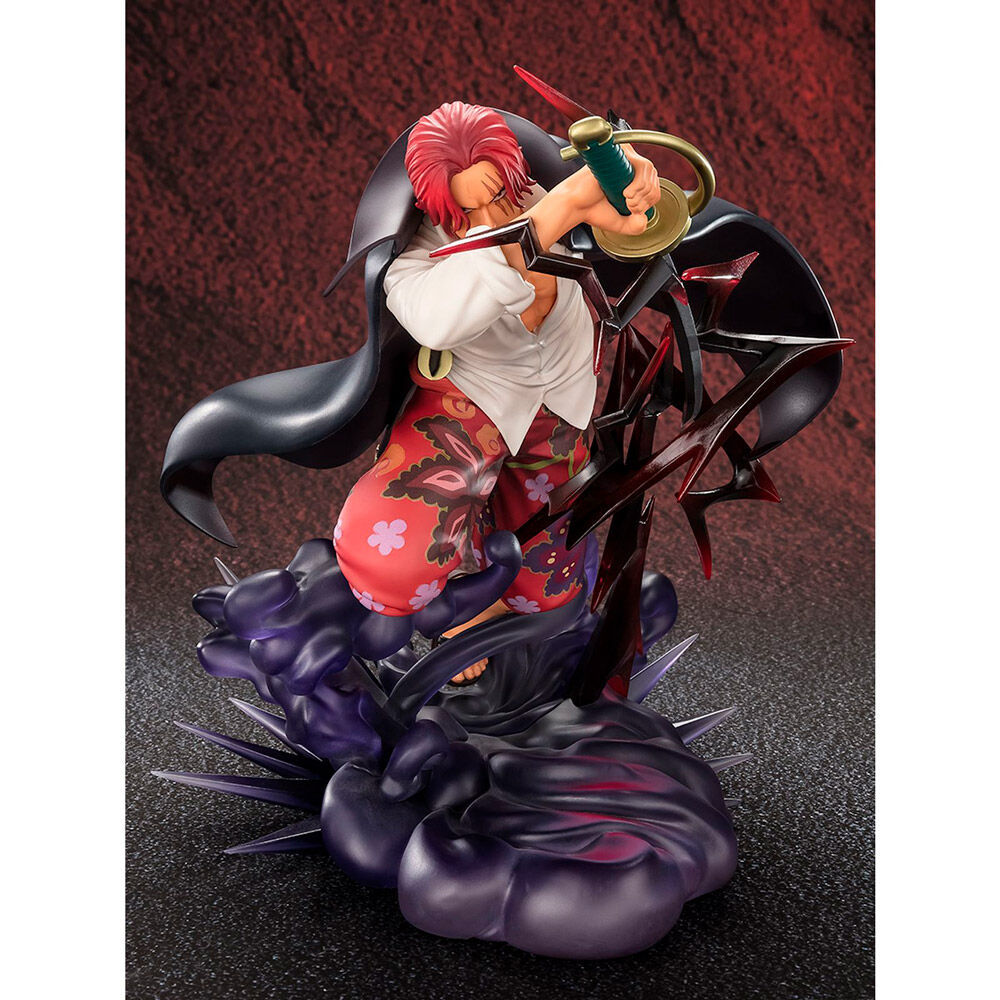 One Piece Shanks Divine Departure S.H Figuarts Zero Figur 20cm