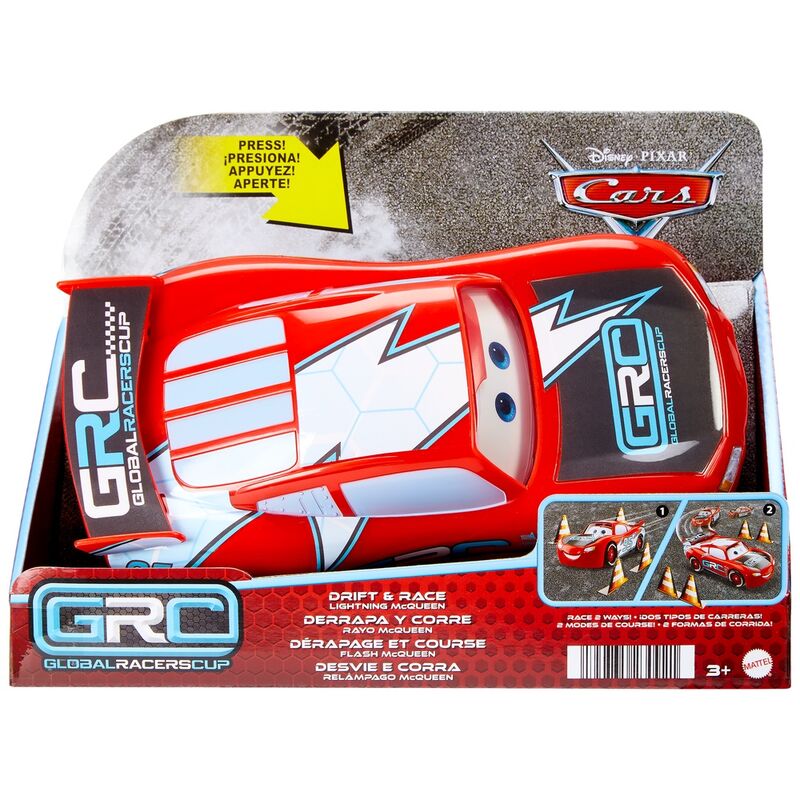 Disney Pixar Cars Lightning McQueen Drift & Race bil