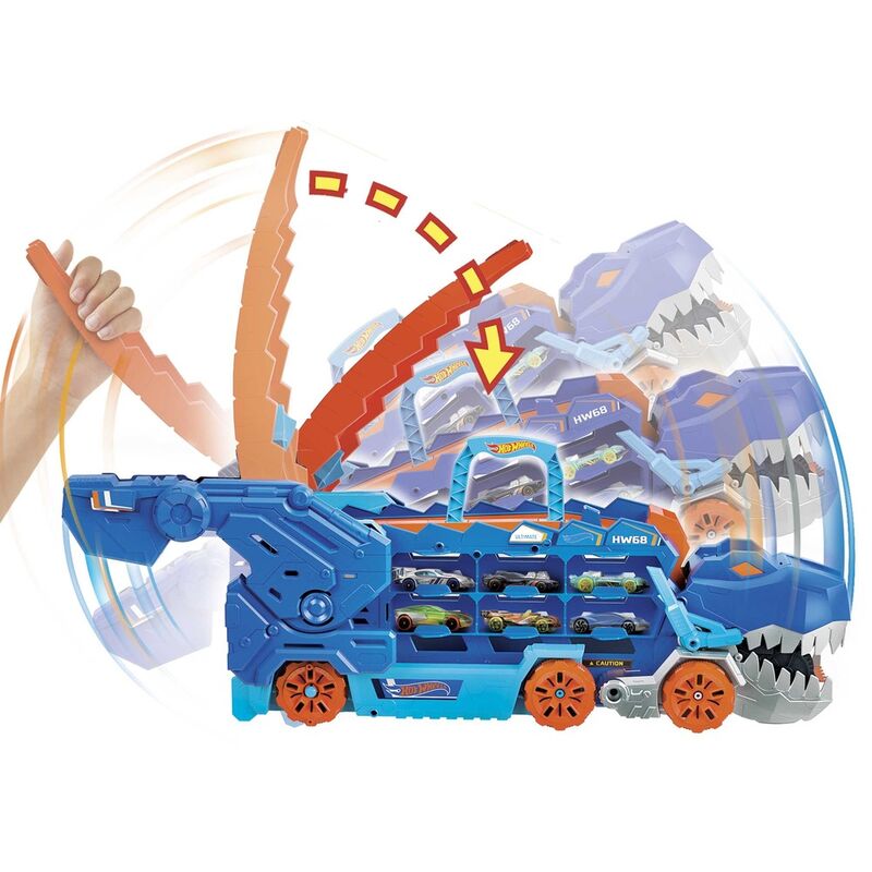 Hot Wheels City Ultimate T-Rex Transportör