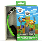 Minecraft Barnhörlurar med Aktiv Brusreducering