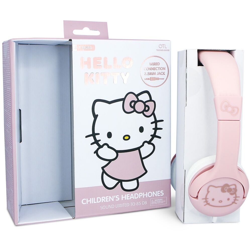 Hello Kitty Barnhörlurar med Bluetooth och Aktiv Brusreducering