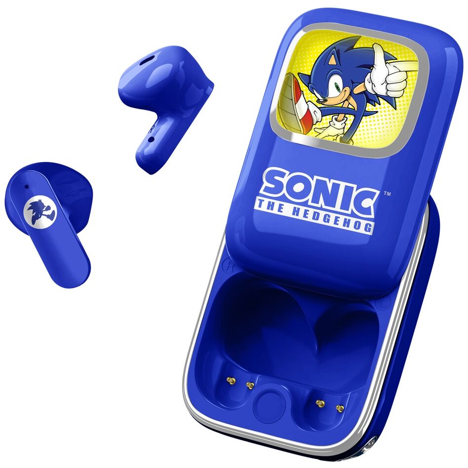 Sonic the Hedgehog Earpods – Trådlösa Hörlurar med LED-display