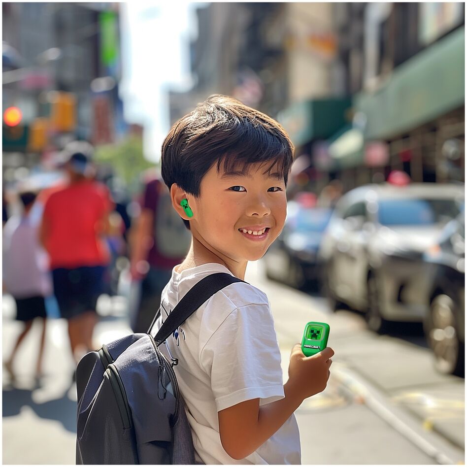 Minecraft Earpods – Trådlösa Hörlurar med Bluetooth V5.3
