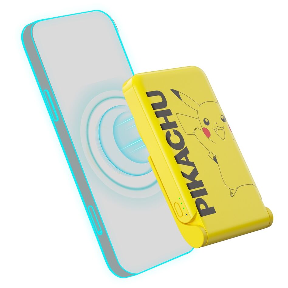Pokemon Pikachu Power Bank – Trådlös 5000 mAh Laddare