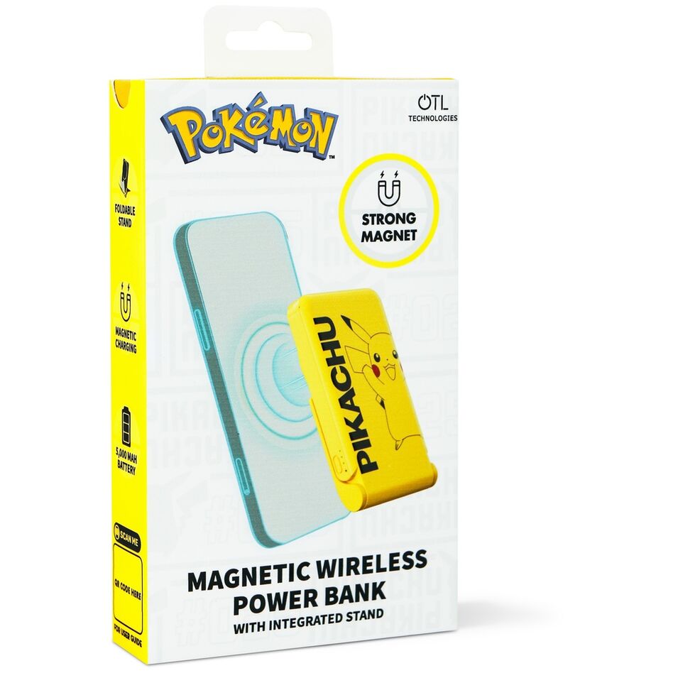 Pokemon Pikachu Power Bank – Trådlös 5000 mAh Laddare