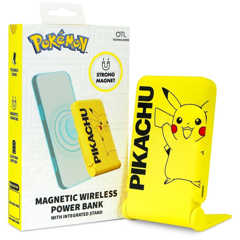 Pokemon Pikachu Power Bank – Trådlös 5000 mAh Laddare