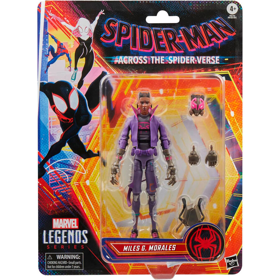 Marvel Spider-Man Across The Spider-Verse Miles G Morales Figur 15cm