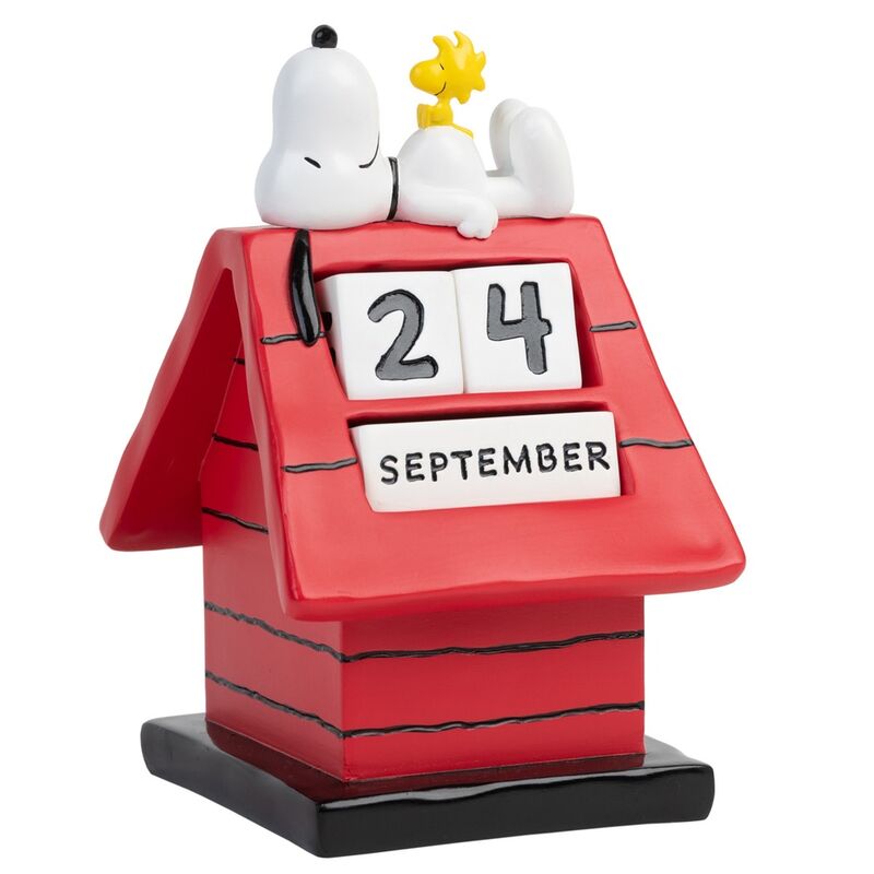 Snoopy Hundkoja 3D Perpetuell Kalender