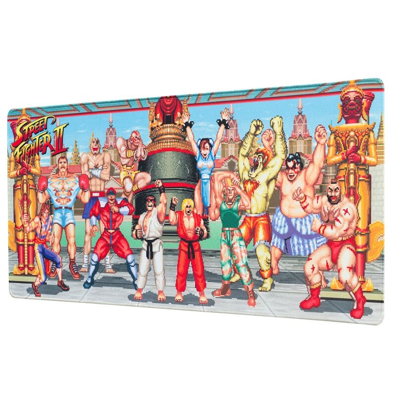 Approximate size: 80x35cm. Allows the placement of both the keyboard and the mouse on the mat. Allows intensive