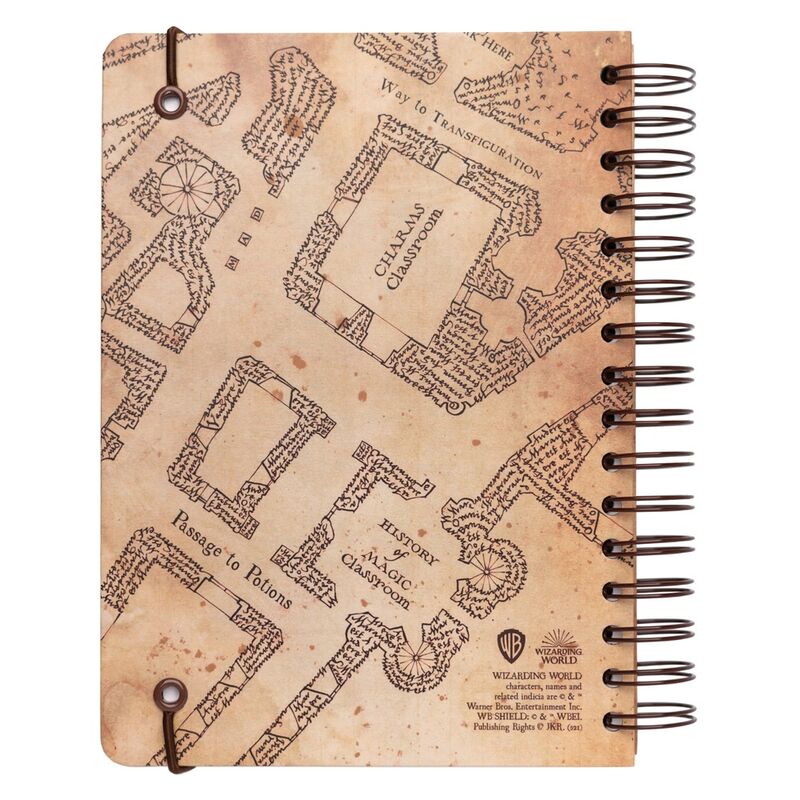 Harry Potter Marauders Map A5 Anteckningsblock