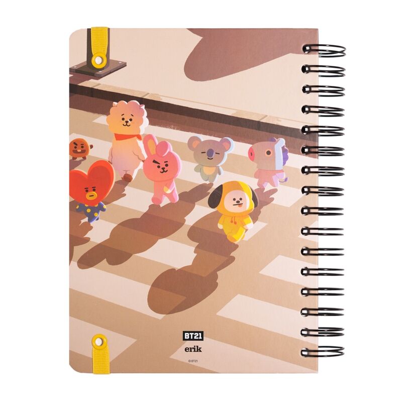 BT21 A5 Anteckningsbok