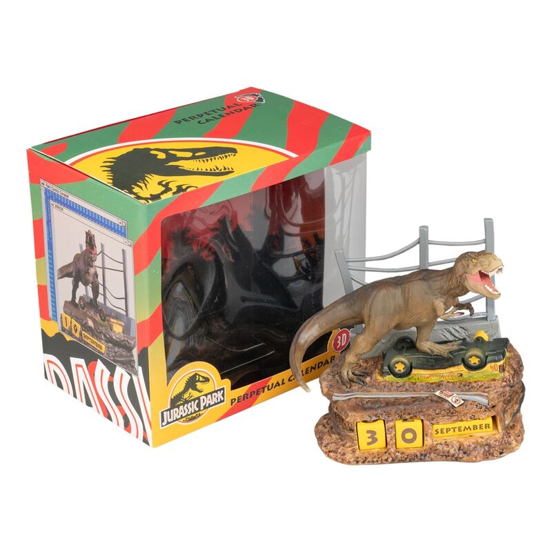 Jurassic Park 3D Perpetual Kalender