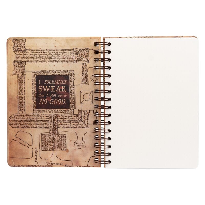 Harry Potter Marauders Map A5 Anteckningsblock