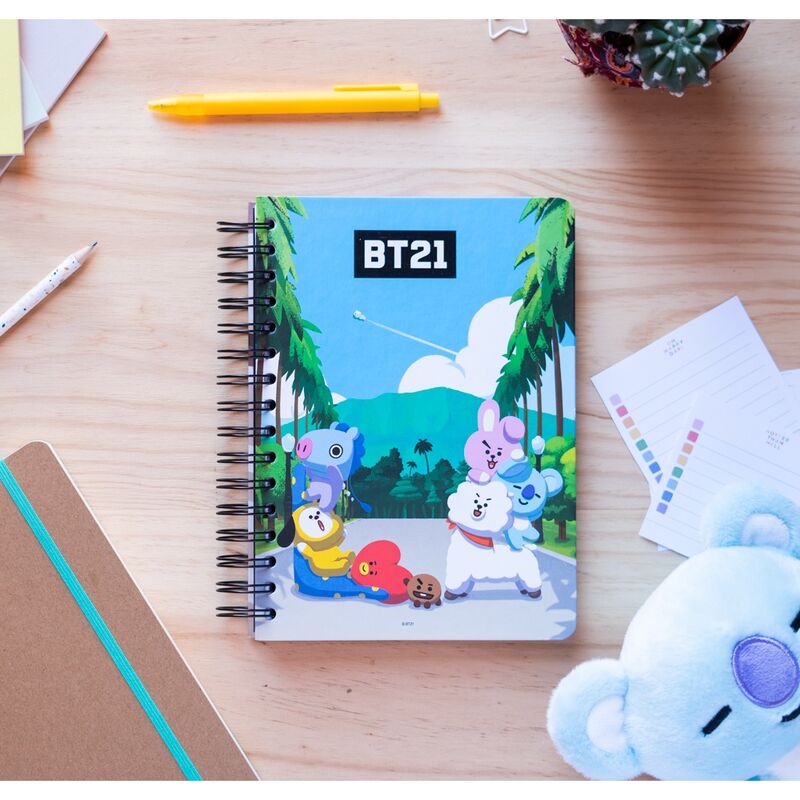 BT21 A5 Anteckningsbok
