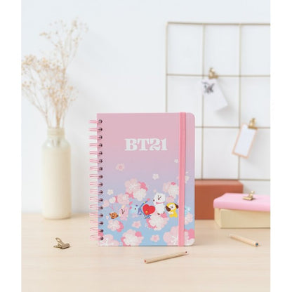 BT21 Sakura A5 Anteckningsbok