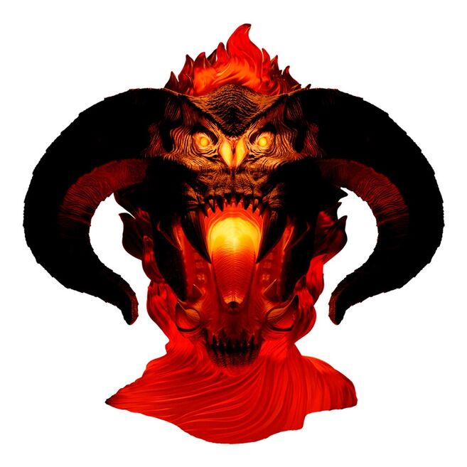 The Lord of the Rings Balrog lampa